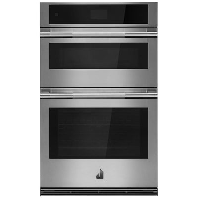 JennAir Rise JMW2427LL Microwave Wall Oven Combo, 27 inch Exterior Width, Convection, Self Clean, 5.7 cu. ft.