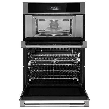 JennAir JOECC530RL Microwave Wall Oven Combo, 30 inch Exterior Width, True Convection, Self Clean, 6.4 cu. ft. Capacity, Temperature Probe, Air Fry, Stainless Steel colour