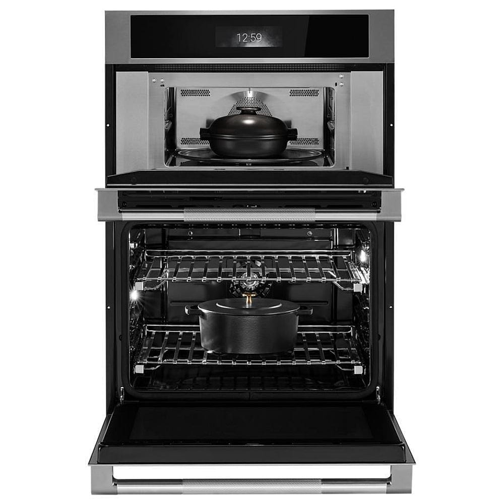 JennAir JOECC530RL Microwave Wall Oven Combo, 30 inch Exterior Width, True Convection, Self Clean, 6.4 cu. ft. Capacity, Temperature Probe, Air Fry, Stainless Steel colour