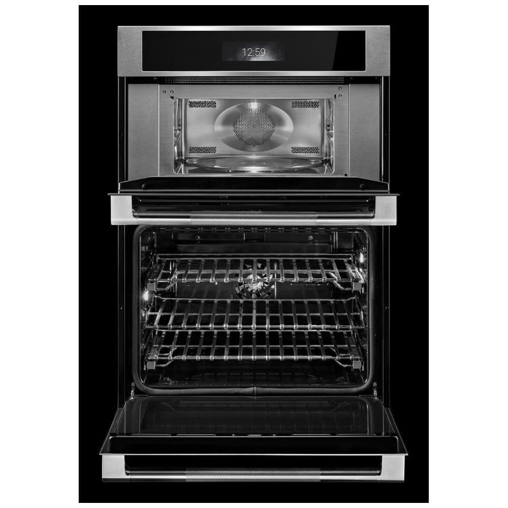 JennAir JOECC530RL Microwave Wall Oven Combo, 30 inch Exterior Width, True Convection, Self Clean, 6.4 cu. ft. Capacity, Temperature Probe, Air Fry, Stainless Steel colour