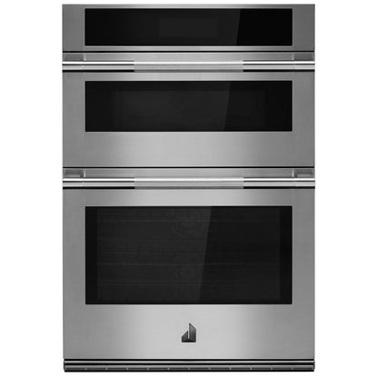 JennAir JOECC530RL Microwave Wall Oven Combo, 30 inch Exterior Width, True Convection, Self Clean, 6.4 cu. ft. Capacity, Temperature Probe, Air Fry, Stainless Steel colour