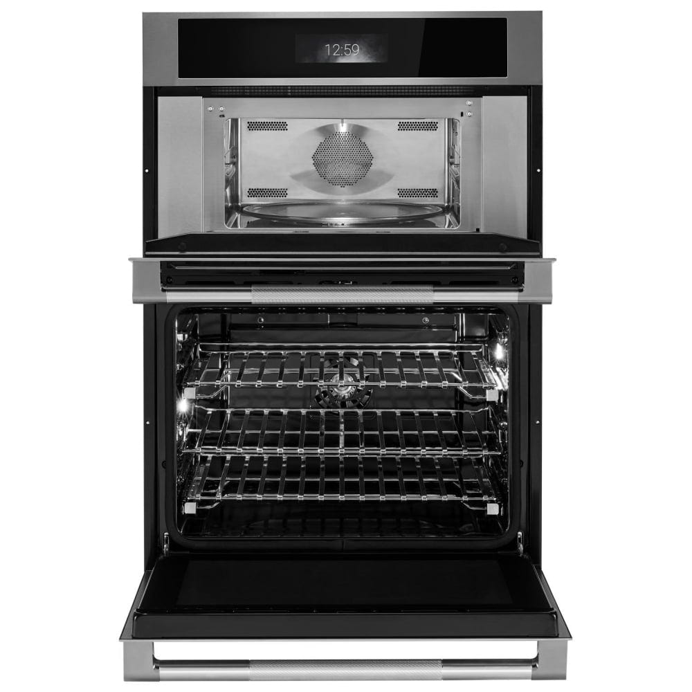 JennAir JOECC530RL Microwave Wall Oven Combo, 30 inch Exterior Width, True Convection, Self Clean, 6.4 cu. ft. Capacity, Temperature Probe, Air Fry, Stainless Steel colour