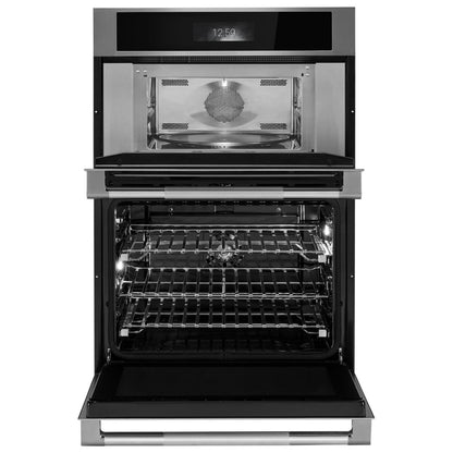 JennAir JOECC530RL Microwave Wall Oven Combo, 30 inch Exterior Width, True Convection, Self Clean, 6.4 cu. ft. Capacity, Temperature Probe, Air Fry, Stainless Steel colour