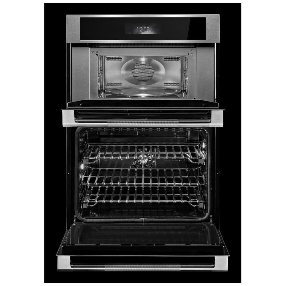 JennAir JOECC530RL Microwave Wall Oven Combo, 30 inch Exterior Width, True Convection, Self Clean, 6.4 cu. ft. Capacity, Temperature Probe, Air Fry, Stainless Steel colour