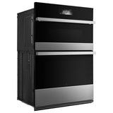 JennAir JOECC730RM Microwave Wall Oven Combo, 30 inch Exterior Width, True Convection, One Oven Self Clean, 6.4 cu. ft. Capacity, Temperature Probe, Wifi Enabled, Air Fry