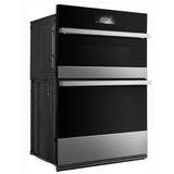 JennAir JOECC730RM Microwave Wall Oven Combo, 30 inch Exterior Width, True Convection, One Oven Self Clean, 6.4 cu. ft. Capacity, Temperature Probe, Wifi Enabled, Air Fry