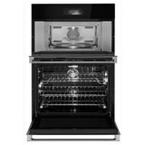 JennAir JOECC730RM Microwave Wall Oven Combo, 30 inch Exterior Width, True Convection, One Oven Self Clean, 6.4 cu. ft. Capacity, Temperature Probe, Wifi Enabled, Air Fry