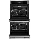 JennAir JOEDC530RL Double Wall Oven, 30 inch Exterior Width, True Convection, Self Clean, 10 cu. ft. Capacity, Temperature Probe, Wifi Enabled, Stainless Steel colour
