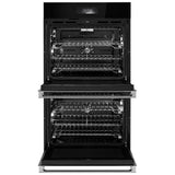 JennAir Noir JOEDC530RM Double Wall Oven, 30 inch Exterior Width, True Convection, Self Clean, 10 cu. ft. Capacity, Temperature Probe, Wifi Enabled, Stainless Steel colour