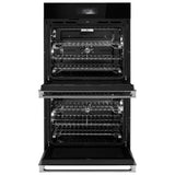 JennAir Noir JOEDC530RM Double Wall Oven, 30 inch Exterior Width, True Convection, Self Clean, 10 cu. ft. Capacity, Temperature Probe, Wifi Enabled, Stainless Steel colour
