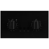 GE JP3021DPBB Electric Cooktop, 21 inch Exterior Width, 2 Burners, 2,500 W Highest Element, Black colour