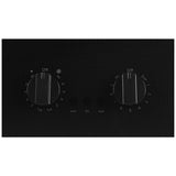 GE JP3021DPBB Electric Cooktop, 21 inch Exterior Width, 2 Burners, 2,500 W Highest Element, Black colour