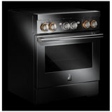 JennAir JPIFC730RL Induction Range, 4.1 cu. ft. Capacity, 30 inch Exterior Width, Dual Fan True Convection, 4 Burners, Self Clean, 3,700 W Highest Element, Stainless Steel colour