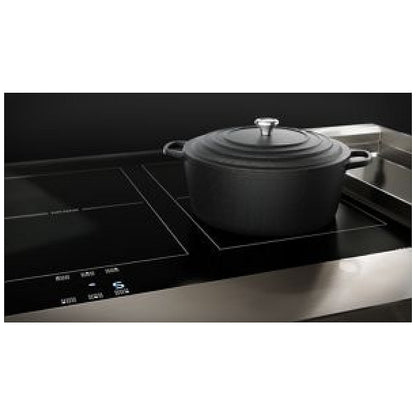 JennAir JPIFC730RM Induction Range, 4.1 cu. ft. Capacity, 30 inch Exterior Width, True Convection, 4 Burners, Stainless Steel colour