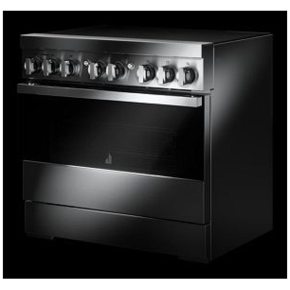 JennAir JPIFC730RM Induction Range, 4.1 cu. ft. Capacity, 30 inch Exterior Width, True Convection, 4 Burners, Stainless Steel colour