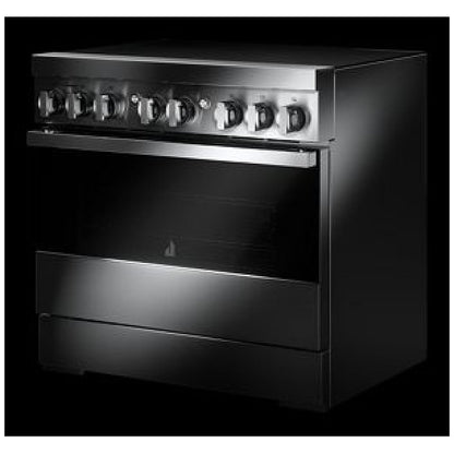 JennAir JPIFC730RM Induction Range, 4.1 cu. ft. Capacity, 30 inch Exterior Width, True Convection, 4 Burners, Stainless Steel colour