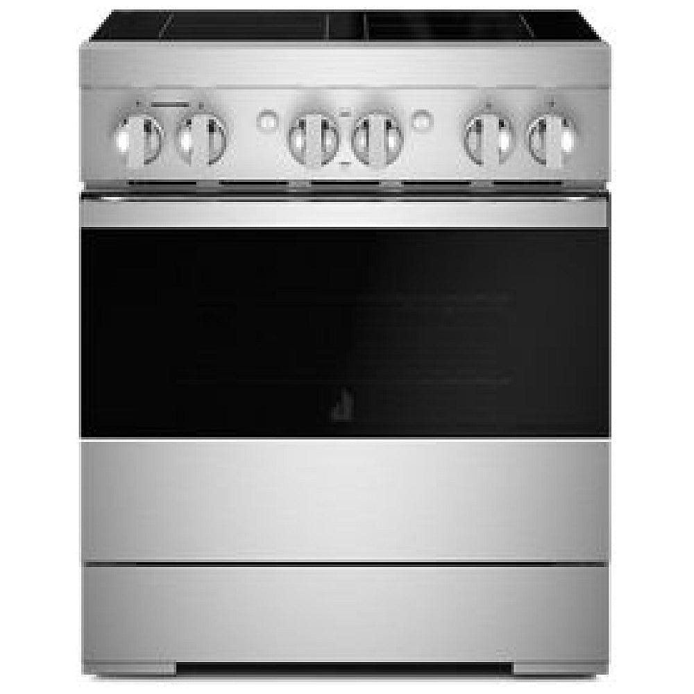JennAir JPIFC730RM Induction Range, 4.1 cu. ft. Capacity, 30 inch Exterior Width, True Convection, 4 Burners, Stainless Steel colour