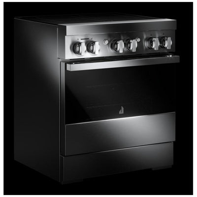 JennAir JPIFC730RM Induction Range, 4.1 cu. ft. Capacity, 30 inch Exterior Width, True Convection, 4 Burners, Stainless Steel colour
