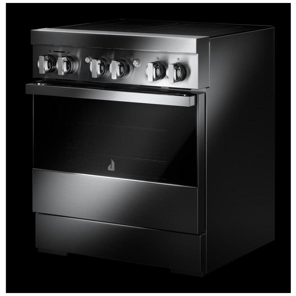 JennAir JPIFC730RM Induction Range, 4.1 cu. ft. Capacity, 30 inch Exterior Width, True Convection, 4 Burners, Stainless Steel colour