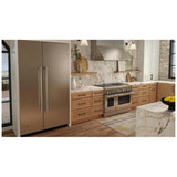 JennAir JPIGC748RL Induction Range (close-up of controls)