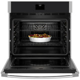 GE JTS5000SVSS Single Wall Oven, 30 inch Exterior Width, True Convection, Self Clean, 5 cu. ft. Capacity, Temperature Probe, Wifi Enabled, Air Fry, Stainless Steel colour