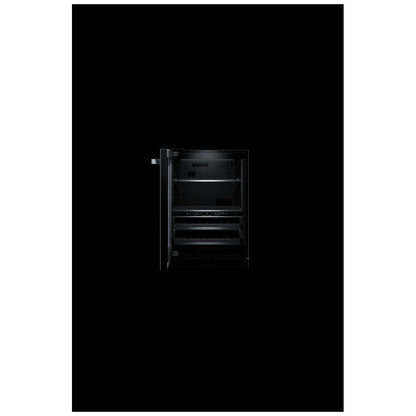 JennAir Noir JUBFL242HM Compact Beverage Center Under Counter Refrigeration, 24 inch Width, ENERGY STAR Certified, Black colour Left Swing