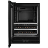 JennAir Noir JUBFL242HX Compact Beverage Center Under Counter Refrigeration, 24 inch Width, ENERGY STAR Certified