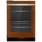JennAir Noir JUBFL242HX Compact Beverage Center Under Counter Refrigeration, 24 inch Width, ENERGY STAR Certified
