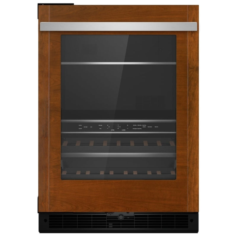 JennAir Noir JUBFL242HX Compact Beverage Center Under Counter Refrigeration, 24 inch Width, ENERGY STAR Certified