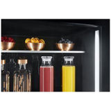 JennAir Rise JUBFR242HL Compact Beverage Center Under Counter Refrigeration, 24 inch Width, ENERGY STAR Certified, Stainless Steel colour Right Swing