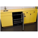 JennAir Rise JUBFR242HL Compact Beverage Center Under Counter Refrigeration, 24 inch Width, ENERGY STAR Certified, Stainless Steel colour Right Swing