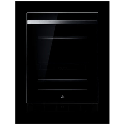 JennAir Noir JUBFR242HM 紧凑型饮料中心台下式冷藏柜，24 英寸宽，能源之星认证，不锈钢色，右开门