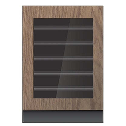 JennAir JUBFR242HX Compact Beverage Center Under Counter Refrigeration, 24 inch Width, ENERGY STAR Certified, Custom Panel Ready, Panel Ready Right Swing