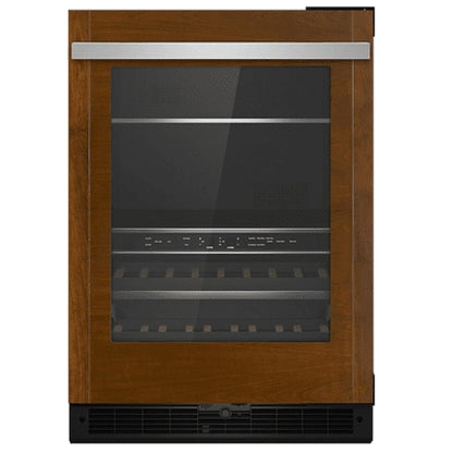 JennAir JUBFR242HX Compact Beverage Center Under Counter Refrigeration, 24 inch Width, ENERGY STAR Certified, Custom Panel Ready, Panel Ready Right Swing