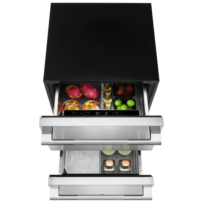JennAir Rise JUCFP242HL Built In Compact Under Counter Refrigeration, Stainless Steel colour