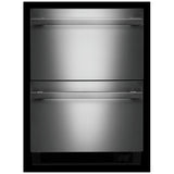 JennAir Noir JUCFP242HM Built In Compact Under Counter Refrigeration, 4.7 cu. ft. Capacity, Stainless Steel colour