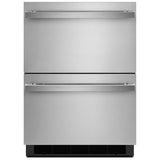 JennAir Noir JUCFP242HM Built In Compact Under Counter Refrigeration, 4.7 cu. ft. Capacity, Stainless Steel colour
