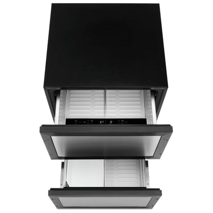 JennAir JUCFP242HX Built In Compact Under Counter Refrigeration, Custom Panel Ready, Panel Ready