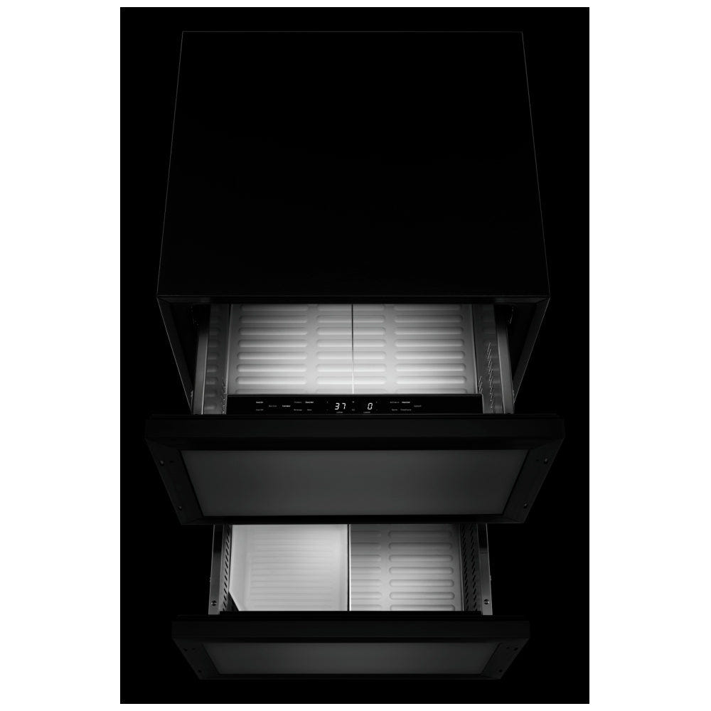 JennAir JUCFP242HX Built In Compact Under Counter Refrigeration, Custom Panel Ready, Panel Ready