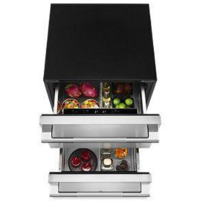 JennAir Rise JUDFP242HL Built In Compact Under Counter Refrigeration, Stainless Steel colour