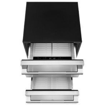 JennAir Rise JUDFP242HL Built In Compact Under Counter Refrigeration, Stainless Steel colour