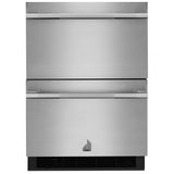JennAir Rise JUDFP242HL Built In Compact Under Counter Refrigeration, 4.7 cu. ft. Capacity, Stainless Steel colour