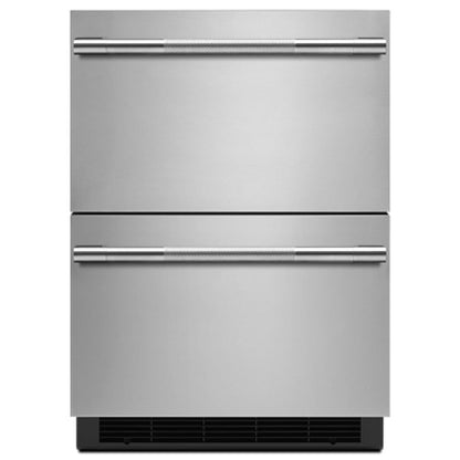 JennAir Rise JUDFP242HL Built In Compact Under Counter Refrigeration, Stainless Steel colour