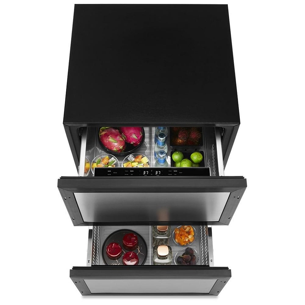 JennAir JUDFP242HX Built In Compact Under Counter Refrigeration, 24 inch Width, Counter Depth, Custom Panel Ready, 4.7 cu. ft. Capacity