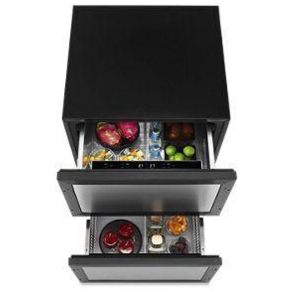 JennAir JUDFP242HX Built In Compact Under Counter Refrigeration, 24 inch Width, Counter Depth, Custom Panel Ready, 4.7 cu. ft. Capacity