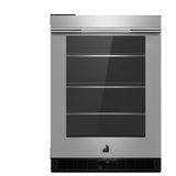 JennAir Rise JUGFL242HL Compact Under Counter Refrigeration, 24 inch Width, ENERGY STAR Certified, Stainless Steel colour Left Swing