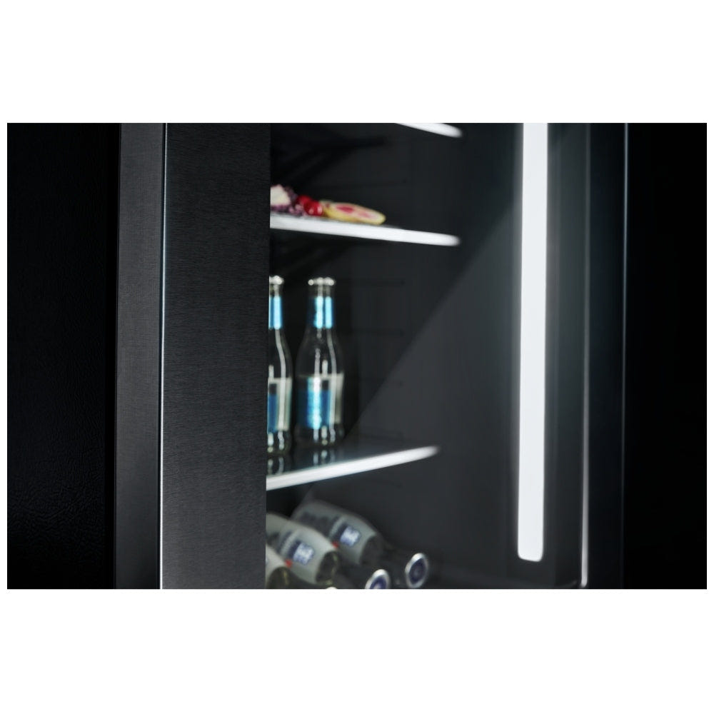 JennAir Rise JUGFL242HL Compact Under Counter Refrigeration, 24 inch Width, ENERGY STAR Certified, Stainless Steel colour Left Swing