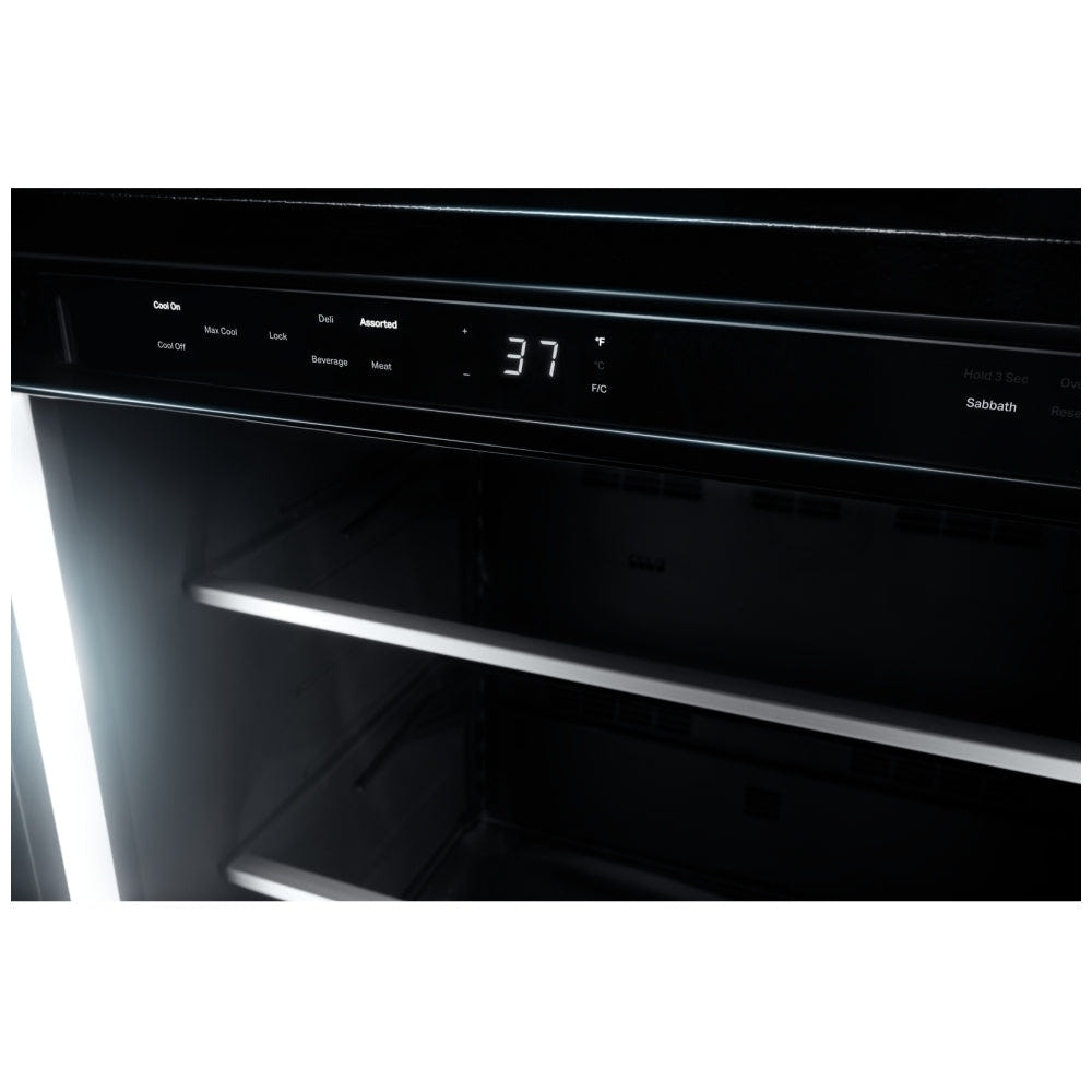 JennAir Rise JUGFL242HL Compact Under Counter Refrigeration, 24 inch Width, ENERGY STAR Certified, Stainless Steel colour Left Swing