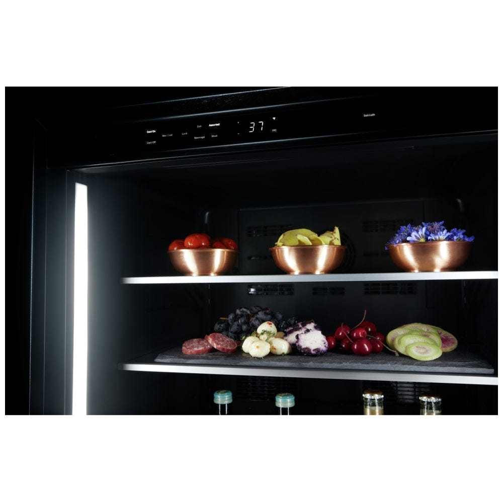 JennAir Rise JUGFL242HL Compact Under Counter Refrigeration, 24 inch Width, ENERGY STAR Certified, Stainless Steel colour Left Swing