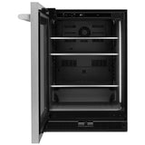 JennAir Rise JUGFL242HL Compact Under Counter Refrigeration, 24 inch Width, ENERGY STAR Certified, Stainless Steel colour Left Swing